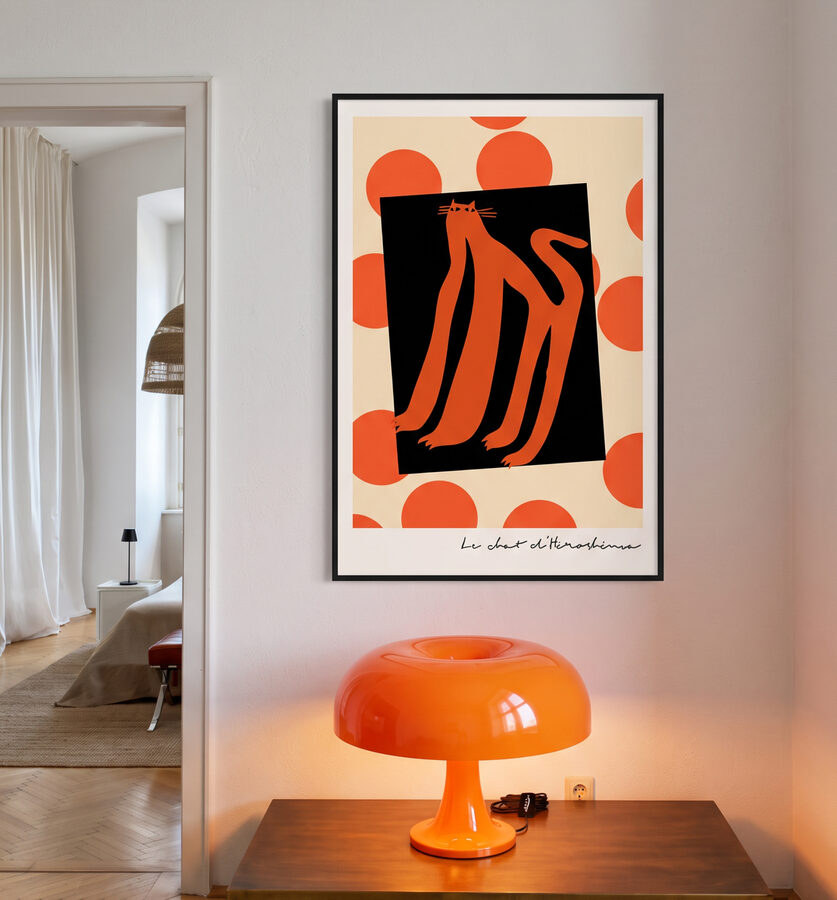 Poster personnalisé Atelier Beaumur encadré, imprimé en France